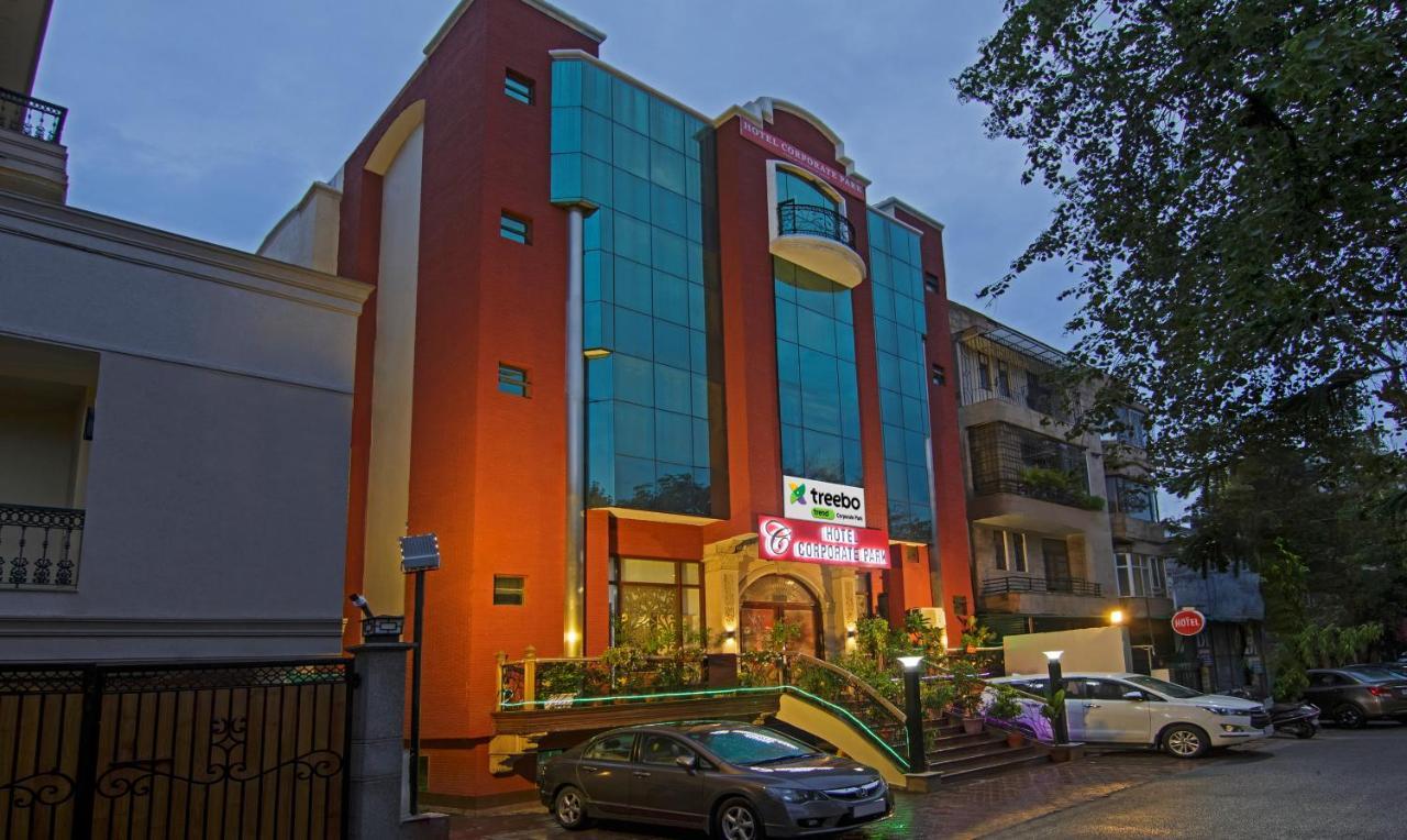 Hotel Treebo Corporate Park Nueva Delhi Exterior foto