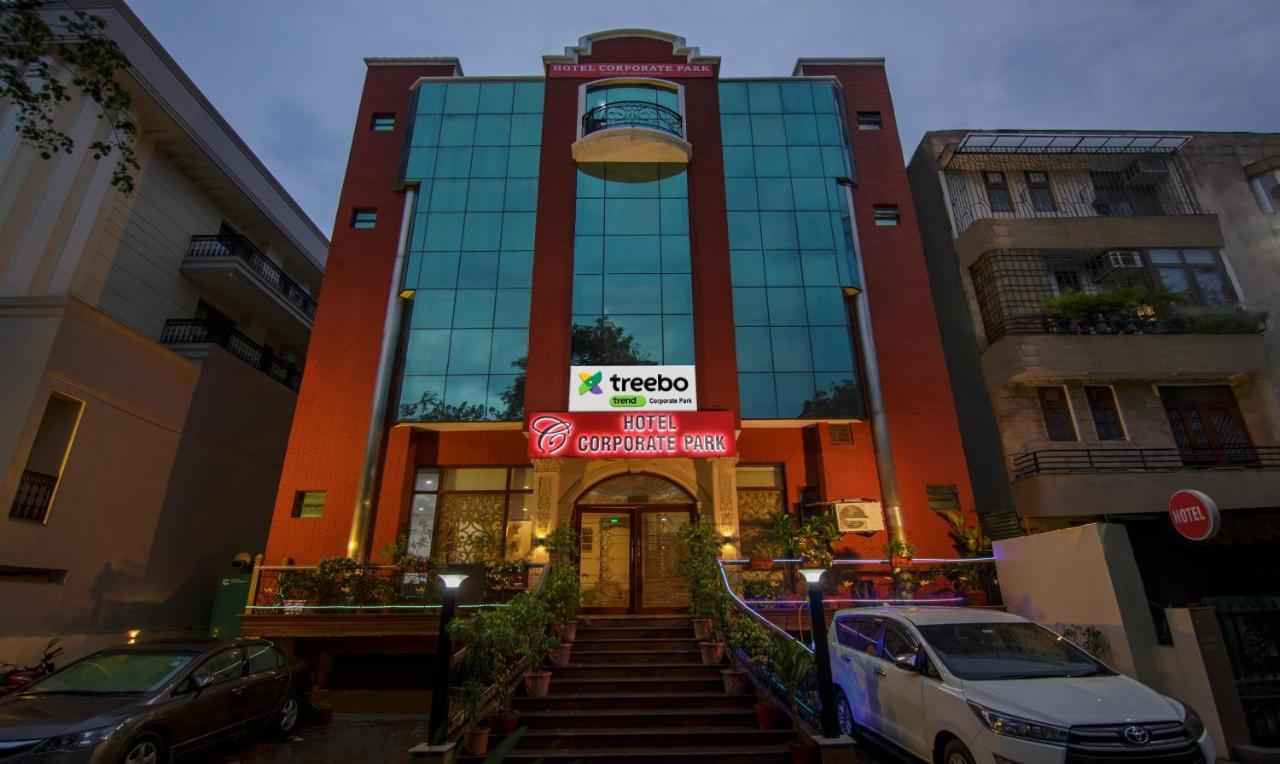 Hotel Treebo Corporate Park Nueva Delhi Exterior foto